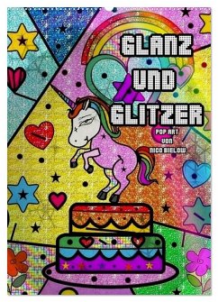 Cover Glanz und Glitzer (Wandkalender 2026 DIN A2 hoch), CALVENDO Monatskalender