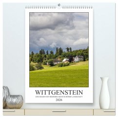Cover Wittgenstein - Eine Region mit beeindruckend schöner Landschaft (hochwertiger Premium Wandkalender 2026 DIN A2 hoch), Kunstdruck in Hochglanz
