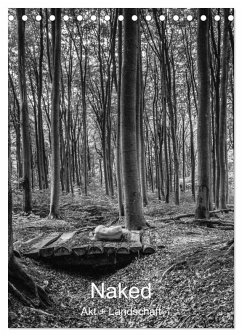 Cover Naked: Akt + Landschaft (Tischkalender 2026 DIN A5 hoch), CALVENDO Monatskalender