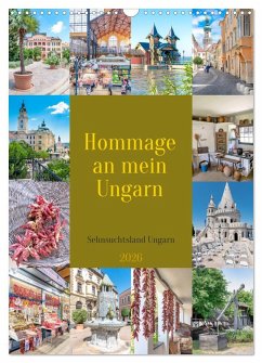 Cover Hommage an mein Ungarn (Wandkalender 2026 DIN A3 hoch), CALVENDO Monatskalender