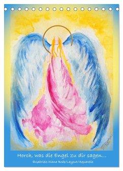Cover Horch, was die Engel zu dir sagen... (Tischkalender 2026 DIN A5 hoch), CALVENDO Monatskalender