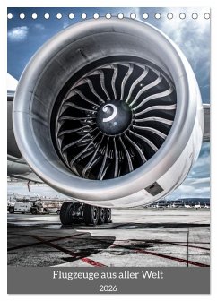 Flugzeuge aus aller Welt (Tischkalender 2026 DIN A5 hoch), CALVENDO Monatskalender