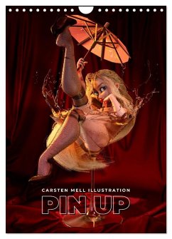Pin Up Kalender Carsten Mell (Wandkalender 2026 DIN A4 hoch), CALVENDO Monatskalender