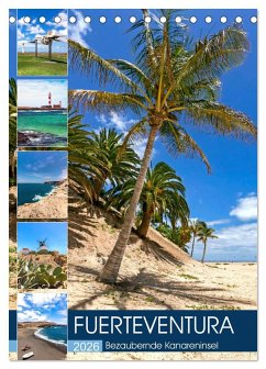 Cover FUERTEVENTURA Bezaubernde Kanareninsel (Tischkalender 2026 DIN A5 hoch), CALVENDO Monatskalender