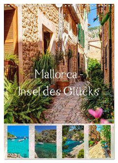 Cover Mallorca - Insel des Glücks (Wandkalender 2026 DIN A3 hoch), CALVENDO Monatskalender