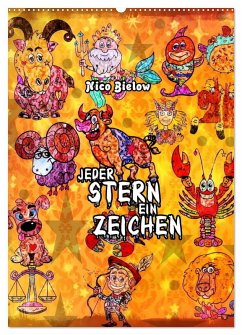 Cover Jeder Stern ein Zeichen (Wandkalender 2026 DIN A2 hoch), CALVENDO Monatskalender