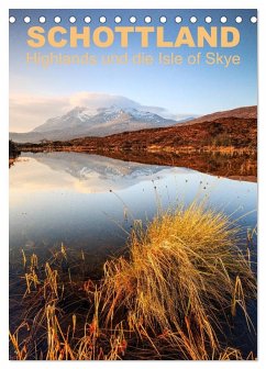 Schottland: Highlands und die Isle of Skye (Tischkalender 2026 DIN A5 hoch), CALVENDO Monatskalender