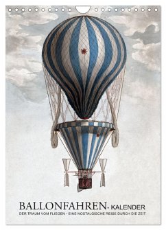 Ballonfahren Kalender (Wandkalender 2026 DIN A4 hoch), CALVENDO Monatskalender