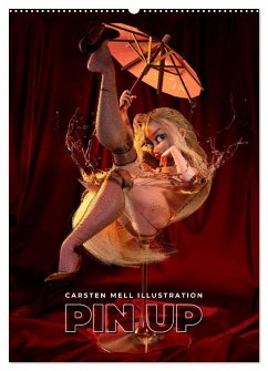 Pin Up Kalender Carsten Mell (Wandkalender 2026 DIN A2 hoch), CALVENDO Monatskalender