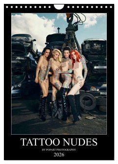 Cover TATTOO NUDES (Wandkalender 2026 DIN A4 hoch), CALVENDO Monatskalender