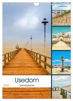 Usedom - Terminplaner (Wandkalender 2026 DIN A4 hoch), CALVENDO Monatskalender