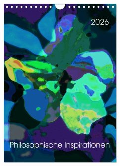 Cover Philosophische Inspirationen Wandkalender 2026 (Wandkalender 2026 DIN A4 hoch), CALVENDO Monatskalender