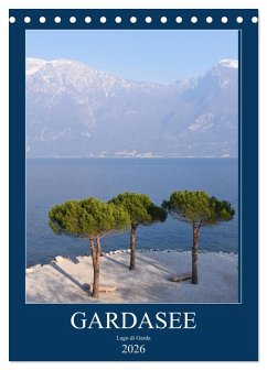 Cover Eine zauberhafte Reise um den Gardasee (Tischkalender 2026 DIN A5 hoch), CALVENDO Monatskalender