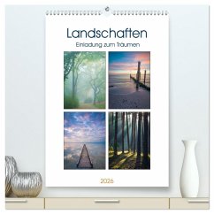 Landschaften - Einladung zum Träumen (hochwertiger Premium Wandkalender 2026 DIN A2 hoch), Kunstdruck in Hochglanz Cover Landschaften - Einladung zum Träumen (hochwertiger Premium Wandkalender 2026 DIN A2 hoch), Kunstdruck in Hochglanz