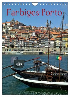 Farbiges Porto (Wandkalender 2026 DIN A4 hoch), CALVENDO Monatskalender