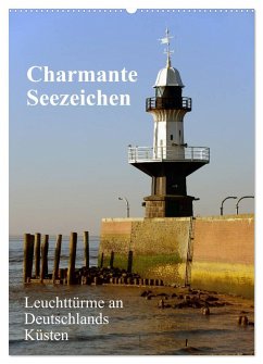Charmante Seezeichen (Wandkalender 2026 DIN A2 hoch), CALVENDO Monatskalender