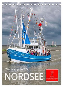 Cover Meine geliebte Nordsee (Tischkalender 2026 DIN A5 hoch), CALVENDO Monatskalender