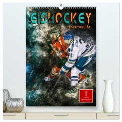 Eishockey spektakulär (hochwertiger Premium Wandkalender 2026 DIN A2 hoch), Kunstdruck in Hochglanz Cover Eishockey spektakulär (hochwertiger Premium Wandkalender 2026 DIN A2 hoch), Kunstdruck in Hochglanz