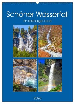 Schöner Wasserfall (Wandkalender 2026 DIN A2 hoch), CALVENDO Monatskalender