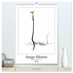 Junge Bäume (hochwertiger Premium Wandkalender 2026 DIN A2 hoch), Kunstdruck in Hochglanz