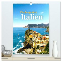 Cover Farbenfrohes Italien (hochwertiger Premium Wandkalender 2026 DIN A2 hoch), Kunstdruck in Hochglanz