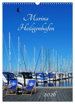 Cover Marina Heiligenhafen (Wandkalender 2026 DIN A3 hoch), CALVENDO Monatskalender