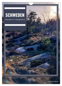 Cover Schweden - Wandern in Västergötland (Wandkalender 2026 DIN A4 hoch), CALVENDO Monatskalender