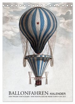 Ballonfahren Kalender (Tischkalender 2026 DIN A5 hoch), CALVENDO Monatskalender