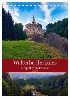 Cover Welterbe Herkules (Tischkalender 2026 DIN A5 hoch), CALVENDO Monatskalender