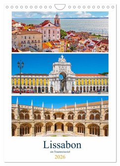 Lissabon - ein Traumreiseziel (Wandkalender 2026 DIN A4 hoch), CALVENDO Monatskalender Lissabon - ein Traumreiseziel (Wandkalender 2026 DIN A4 hoch), CALVENDO Monatskalender