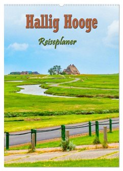 Hallig Hooge - Reiseplaner (Wandkalender 2026 DIN A2 hoch), CALVENDO Monatskalender Hallig Hooge - Reiseplaner (Wandkalender 2026 DIN A2 hoch), CALVENDO Monatskalender