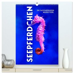 Seepferdchen - Die faszinierende Meerestiere. (hochwertiger Premium Wandkalender 2026 DIN A2 hoch), Kunstdruck in Hochglanz Seepferdchen - Die faszinierende Meerestiere. (hochwertiger Premium Wandkalender 2026 DIN A2 hoch), Kunstdruck in Hochglanz