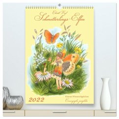 Schmetterlings-Elfen (hochwertiger Premium Wandkalender 2026 DIN A2 hoch), Kunstdruck in Hochglanz
