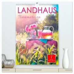 Landhaus Träumereien (hochwertiger Premium Wandkalender 2026 DIN A2 hoch), Kunstdruck in Hochglanz Cover Landhaus Träumereien (hochwertiger Premium Wandkalender 2026 DIN A2 hoch), Kunstdruck in Hochglanz