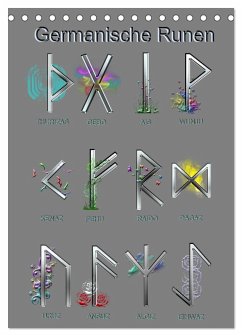 Cover Germanische Runen (Tischkalender 2026 DIN A5 hoch), CALVENDO Monatskalender