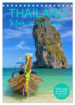 THAILAND - Mein Urlaubsplaner (Tischkalender 2026 DIN A5 hoch), CALVENDO Monatskalender Cover THAILAND - Mein Urlaubsplaner (Tischkalender 2026 DIN A5 hoch), CALVENDO Monatskalender