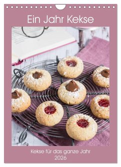 Ein Jahr Kekse (Wandkalender 2026 DIN A4 hoch), CALVENDO Monatskalender