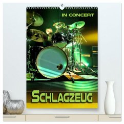 Cover Schlagzeug in Concert (hochwertiger Premium Wandkalender 2026 DIN A2 hoch), Kunstdruck in Hochglanz