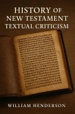 History of New Testament Textual Criticism (eBook, ePUB)