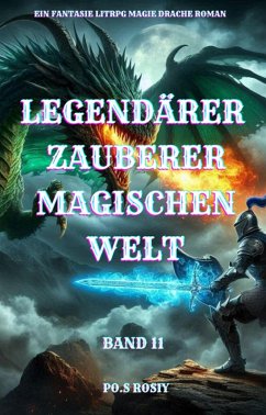 Cover Legendärer Zauberer Magischen Welt:Ein Fantasie LitRPG Magie Drache Roman(Band 11) (eBook, ePUB)