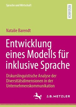 Entwicklung eines Modells für inklusive Sprache (eBook, PDF) - Barendt, Natalie