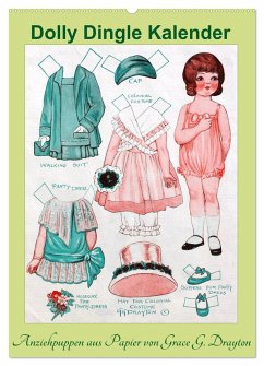 Cover Dolly Dingle Kalender - Anziehpuppen von Grace G. Drayton (Wandkalender 2026 DIN A2 hoch), CALVENDO Monatskalender