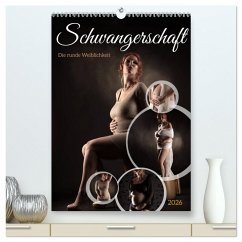 Cover Schwangerschaft - die runde Weiblichkeit (hochwertiger Premium Wandkalender 2026 DIN A2 hoch), Kunstdruck in Hochglanz