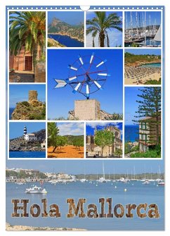 Cover Hola Mallorca (Wandkalender 2026 DIN A3 hoch), CALVENDO Monatskalender