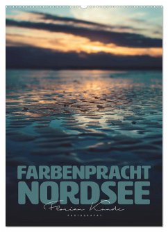 Cover Farbenpracht Nordsee (Wandkalender 2026 DIN A2 hoch), CALVENDO Monatskalender