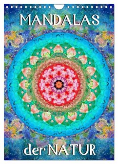 Cover MANDALAS der Natur (Wandkalender 2026 DIN A4 hoch), CALVENDO Monatskalender