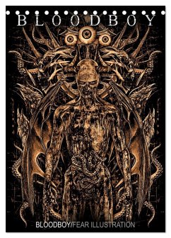 BLOODBOY/FEAR ILLUSTRATION (Tischkalender 2026 DIN A5 hoch), CALVENDO Monatskalender BLOODBOY/FEAR ILLUSTRATION (Tischkalender 2026 DIN A5 hoch), CALVENDO Monatskalender