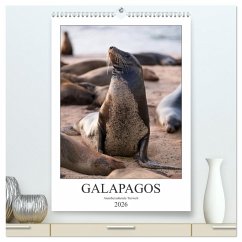 Cover Galapagos - Atemberaubende Tierwelt (hochwertiger Premium Wandkalender 2026 DIN A2 hoch), Kunstdruck in Hochglanz