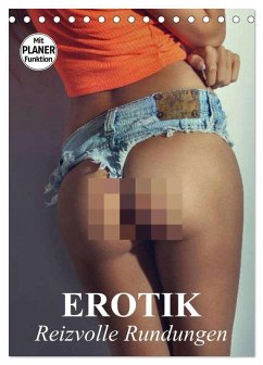 Cover Erotik - Reizvolle Rundungen (Tischkalender 2026 DIN A5 hoch), CALVENDO Monatskalender