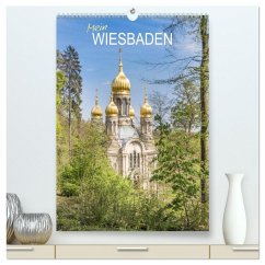 Mein Wiesbaden (hochwertiger Premium Wandkalender 2026 DIN A2 hoch), Kunstdruck in Hochglanz